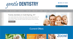 Desktop Screenshot of nkygentledentistry.com