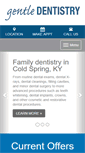 Mobile Screenshot of nkygentledentistry.com